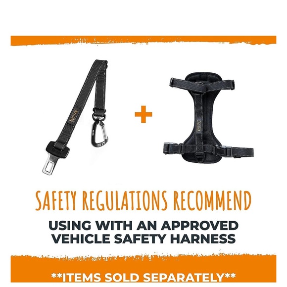 Mighty Paw Nylon Dog Seat Belt for Buckle - Picture 4 of 8